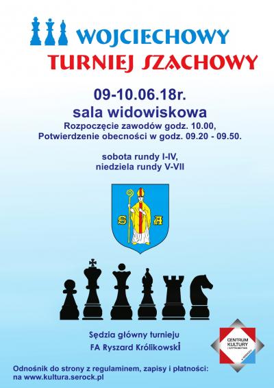Plakat III Wojciechowy Turniej Szachowy