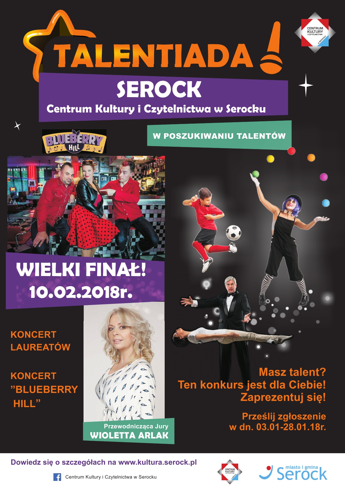 plakat Talentiada konkurs dla amatorów
