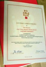 występ chóru Cantores Adalberti w Pałacu Kultury w Warszawie