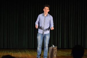 Zespół Teatralny „Szpila”  z Zespołu Szkolno-Przedszkolnego w Woli Kiełpińskiej