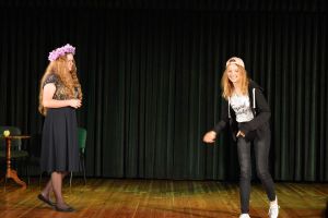 Zespół Teatralny „Szpila”  z Zespołu Szkolno-Przedszkolnego w Woli Kiełpińskiej