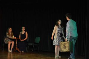 Zespół Teatralny „Szpila”  z Zespołu Szkolno-Przedszkolnego w Woli Kiełpińskiej