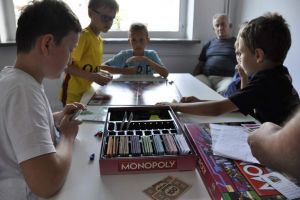 Planszówki w bibliotece w Serocku