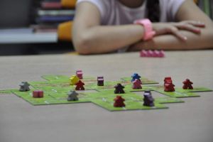Planszówki w bibliotece w Serocku