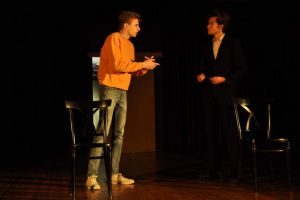 Spektakl "Streptease" w wykonaniu Sceny Młodych Teatru Wilanów