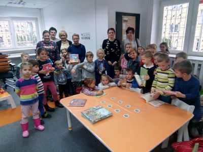 Z pierwszą wizytą w Bibliotece