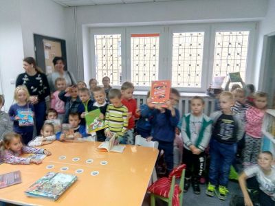 Z pierwszą wizytą w Bibliotece