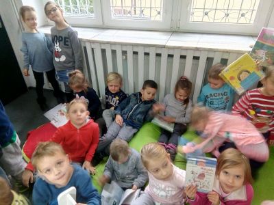 Z pierwszą wizytą w Bibliotece