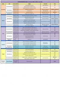 Aktualny harmonogram zajęć w czerwcu 2021 r.
