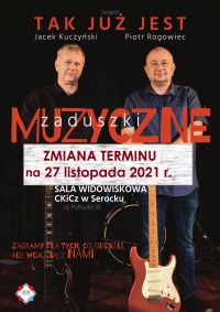 Plakat na zaduszki muzyczne - zmiana terminu