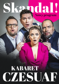 Plakat Kabaret Czesuaf 03.04.2022 r.