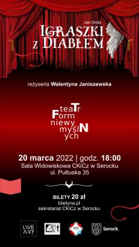 Wieczór w Teatrze 20.03.2022 r. godz.18.00