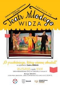 Teatr Młodego Widza 26.03.2022 r. - plakat