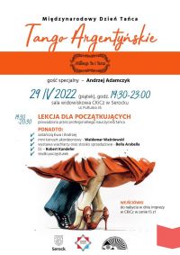 Tango Argentyńskie 29.04.2022 r. 19.30-23.00