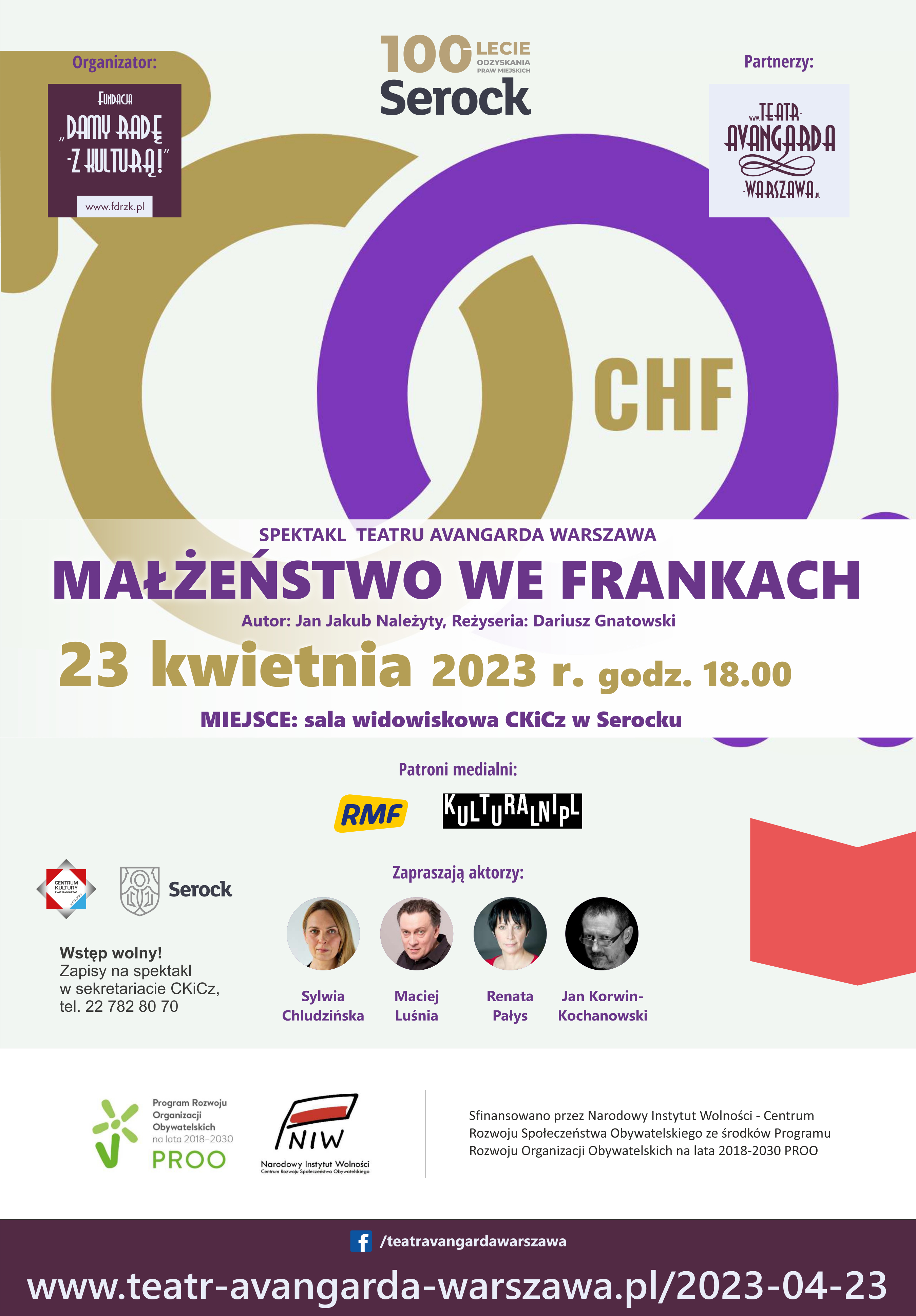 Małżeństwo we Frankach - spektakl teatralny