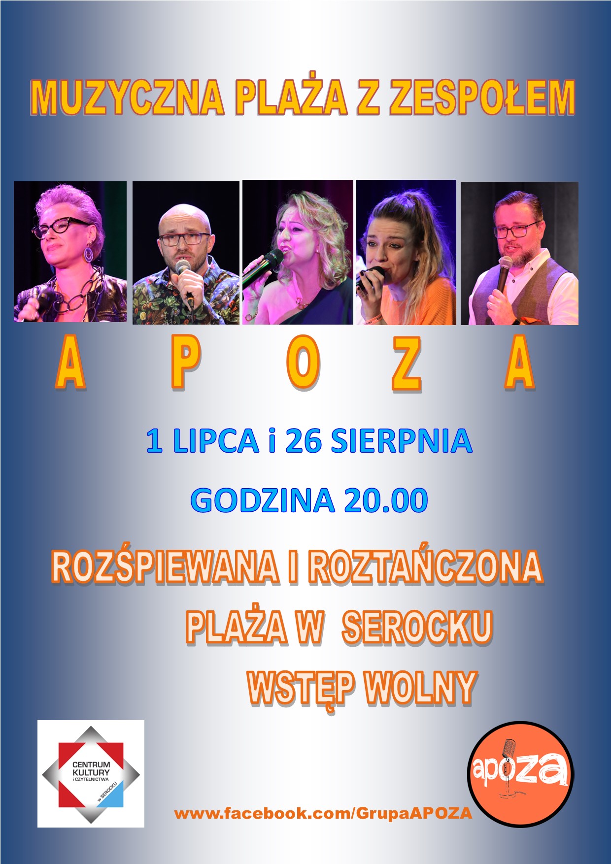 Muzyczna plaża z zespołem APOZA