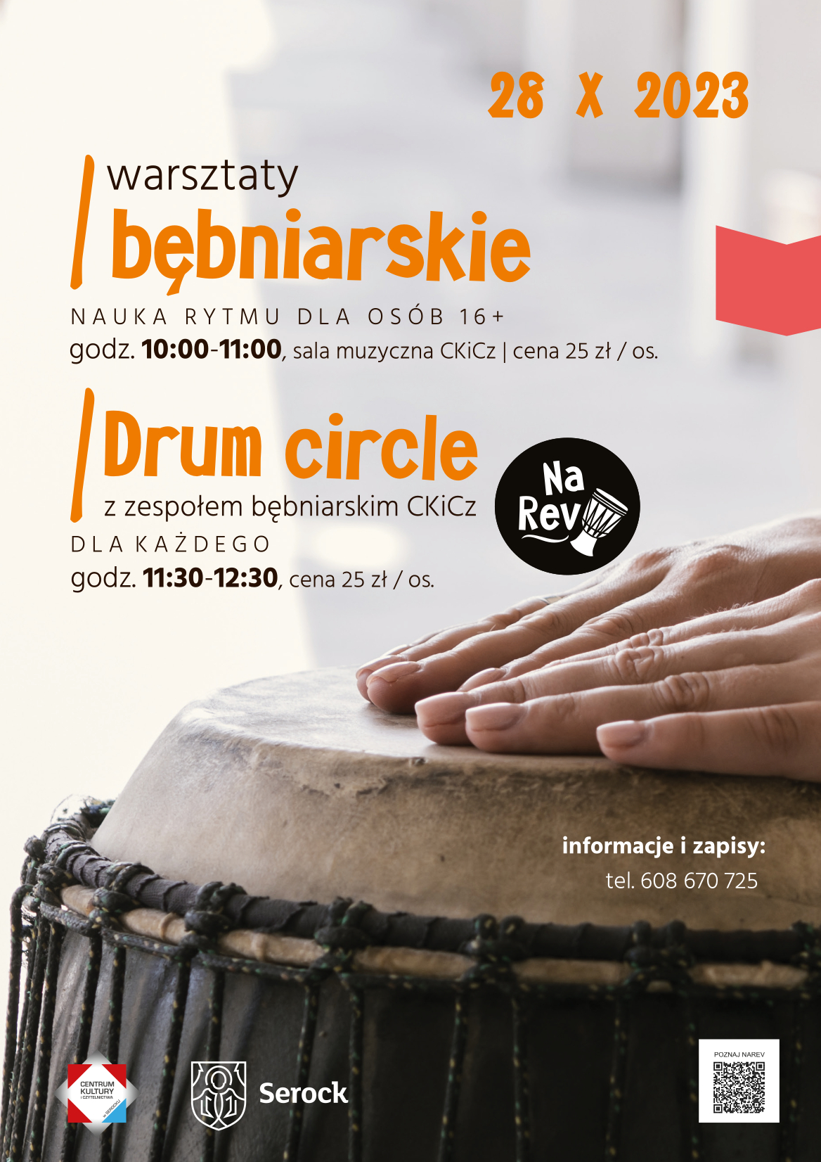 Warsztaty bębniarskie i Drum circle