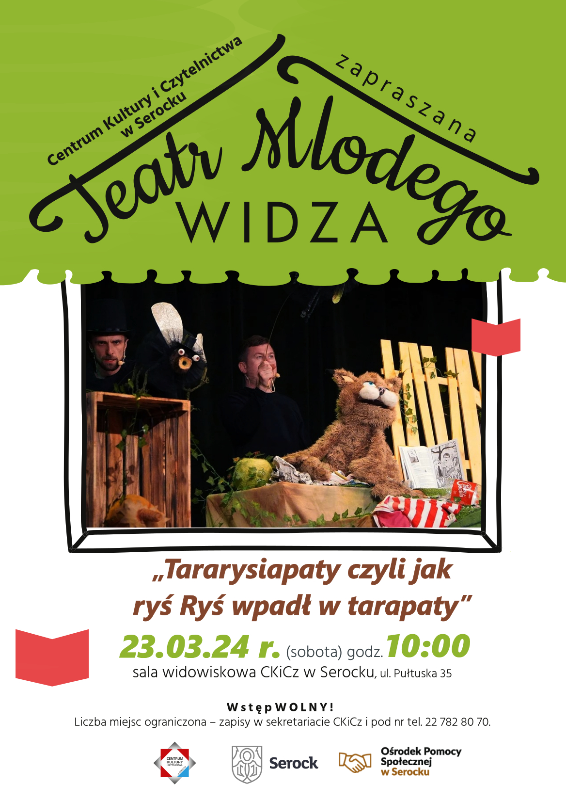 Zapraszamy na Teatr Młodego widza