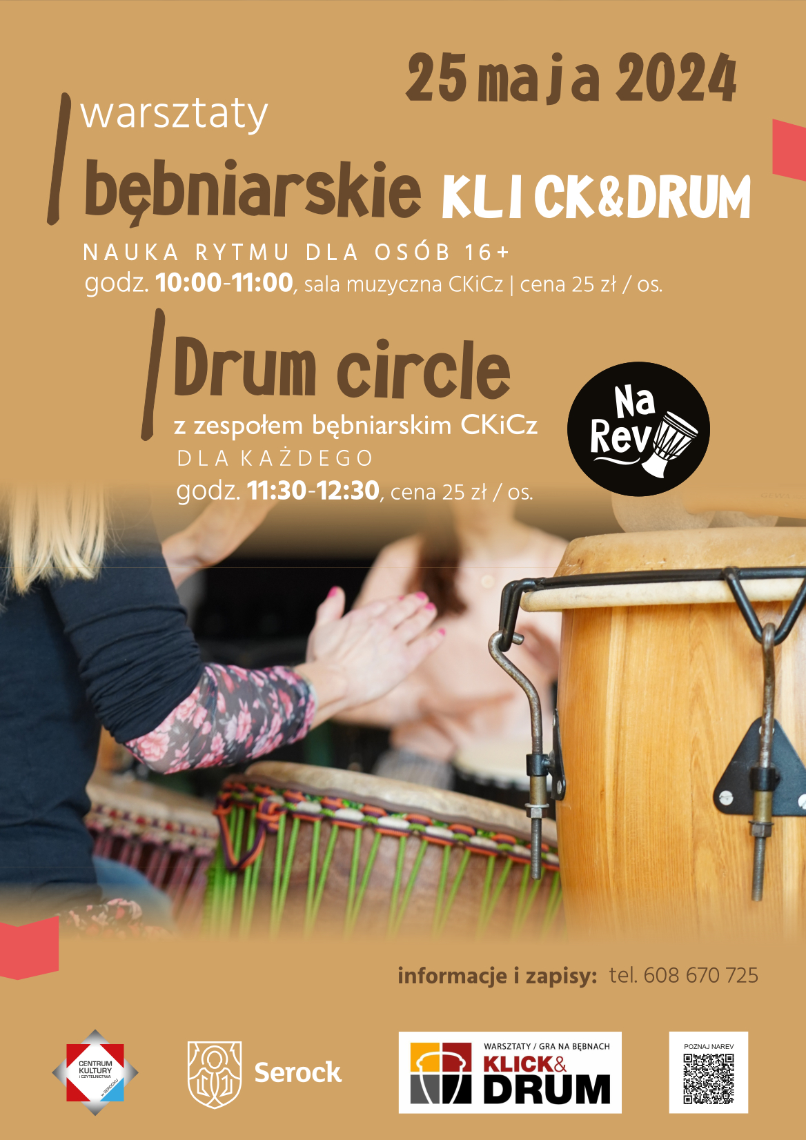 Warsztaty bębniarskie i Drum Circle