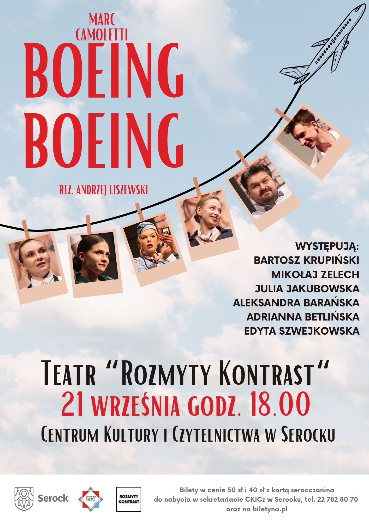 Spektakl "Boeing, boeing"