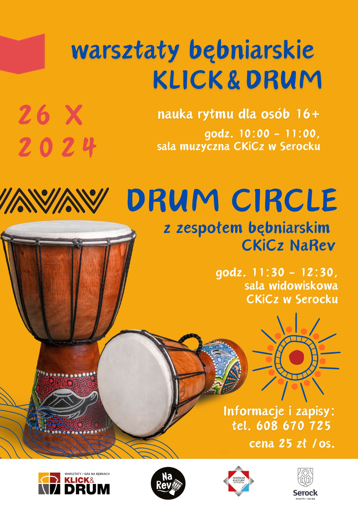 Klick&Drum oraz Drum circle
