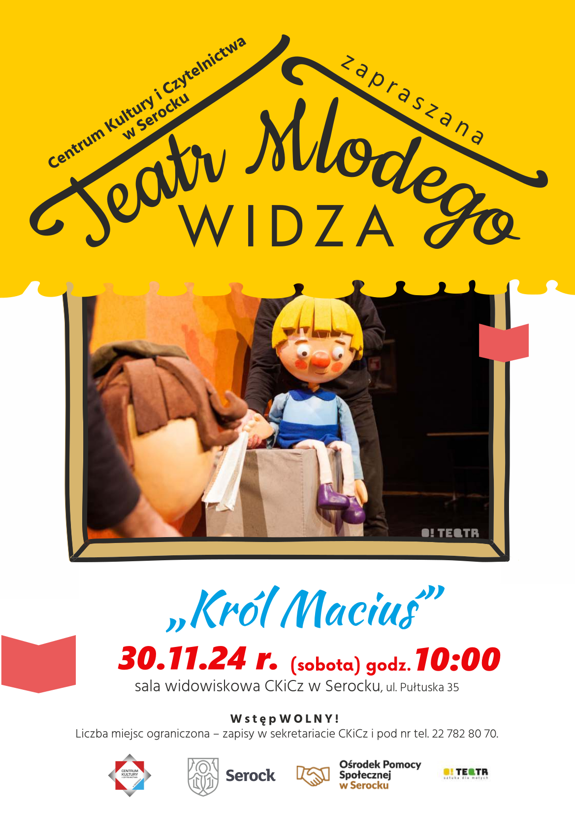Teatr Młodego Widza - Król Maciuś