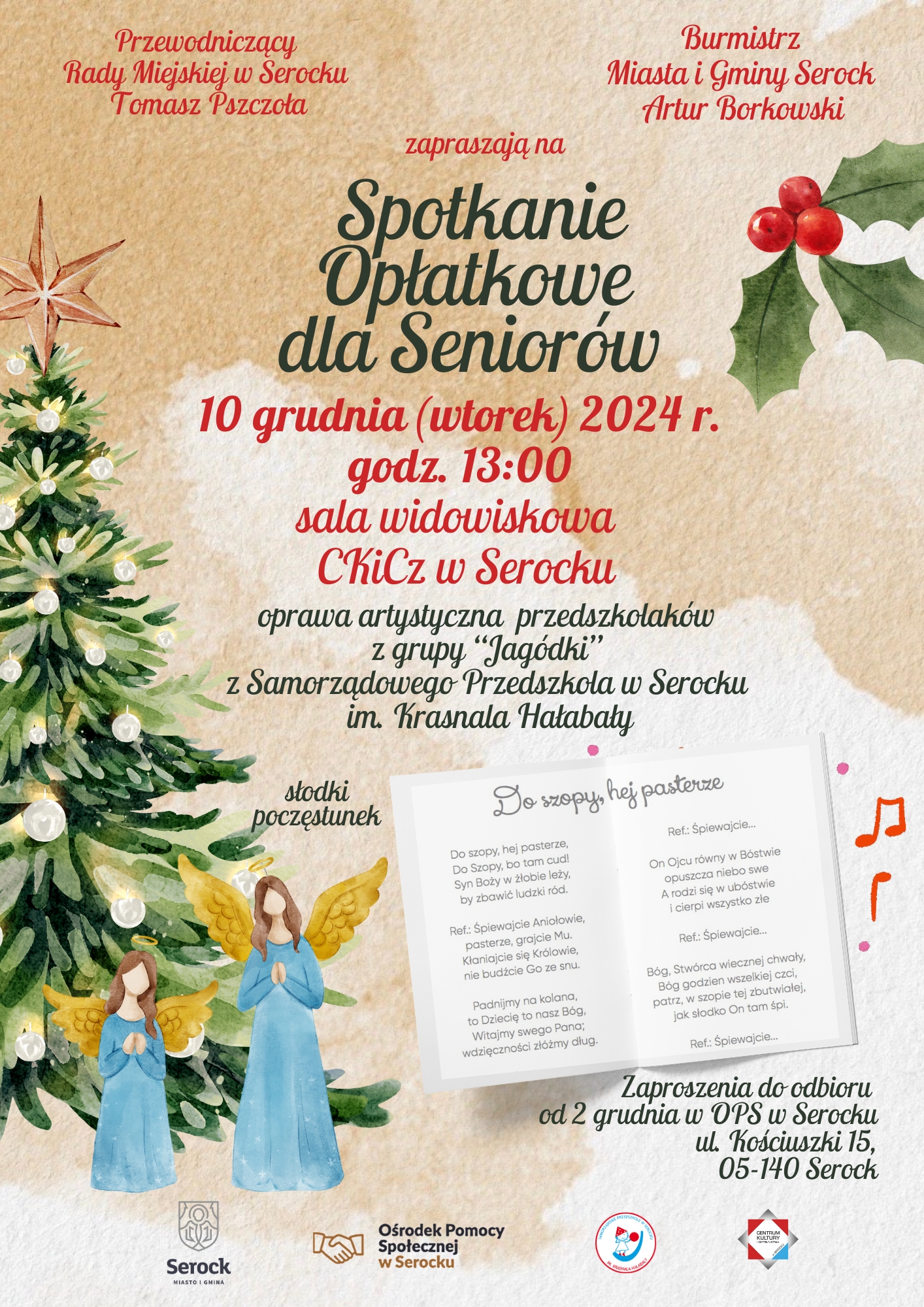Spotkanie opłatkowe Seniorów