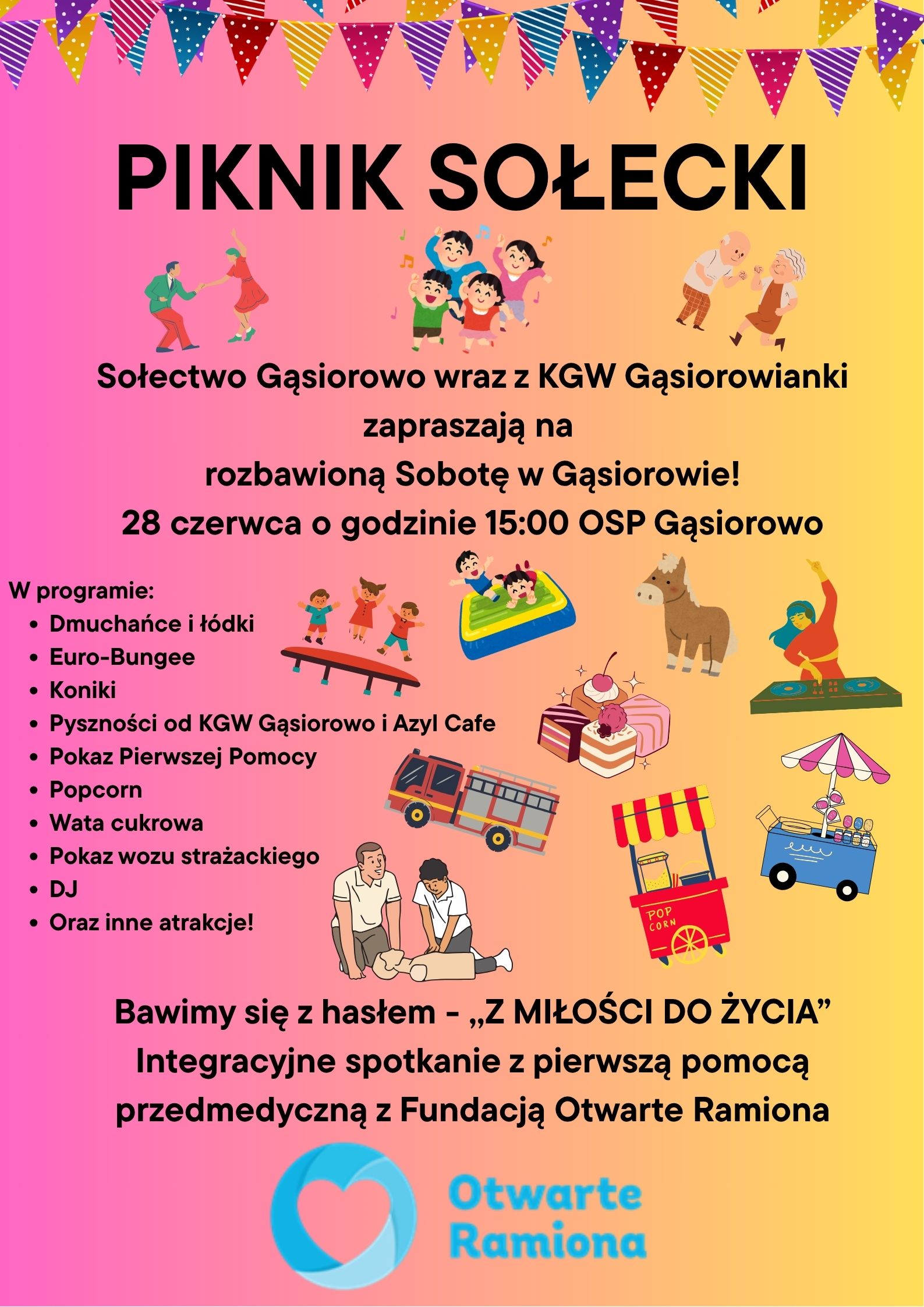 Gąsiorowo zaprasza na Piknik Sołecki