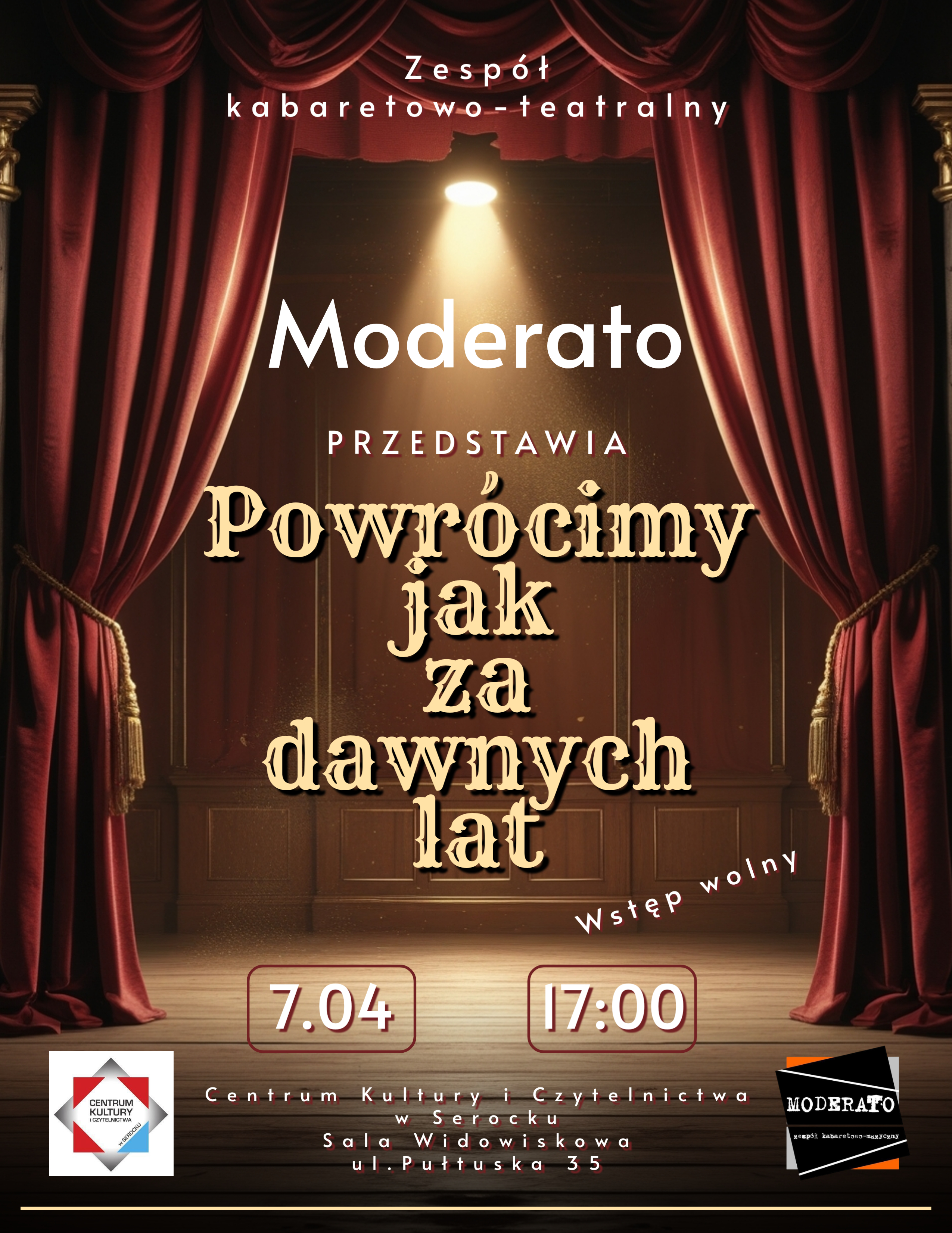 Spektakl "Powrócimy jak za dawnych lat"