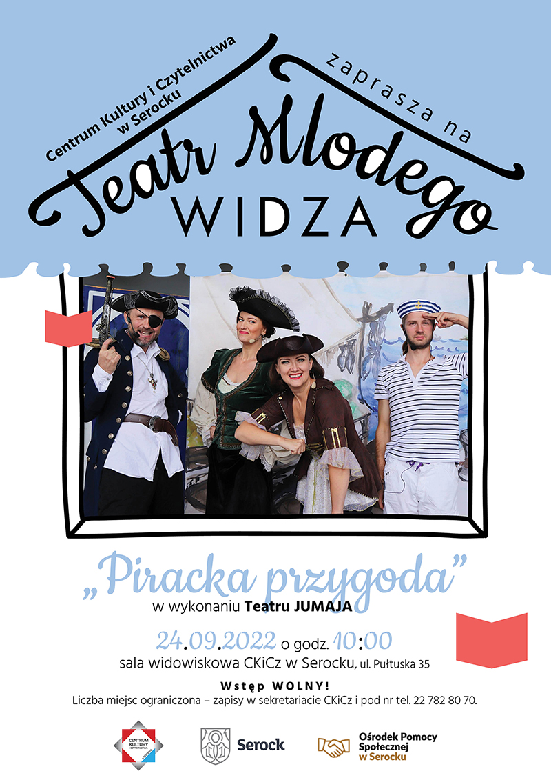 TEATR MŁODEGO WIDZA 24.09.2022 godz. 10.00