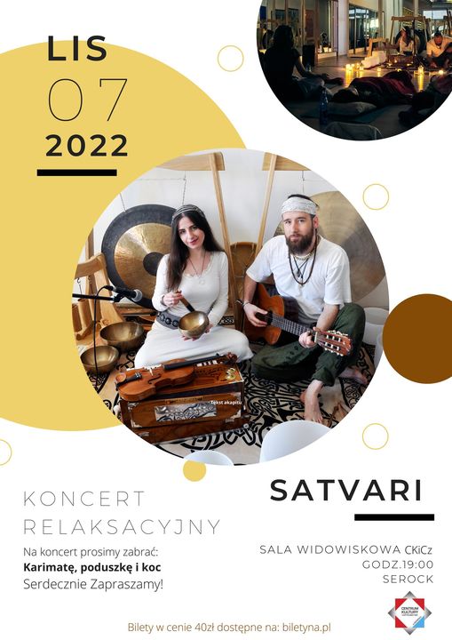 Koncert relaksacyjny - SATVARI