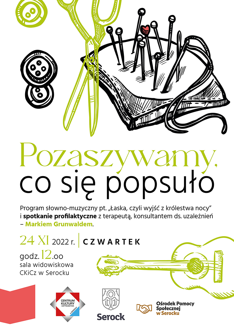 Pozaszywamy, co się popsuło