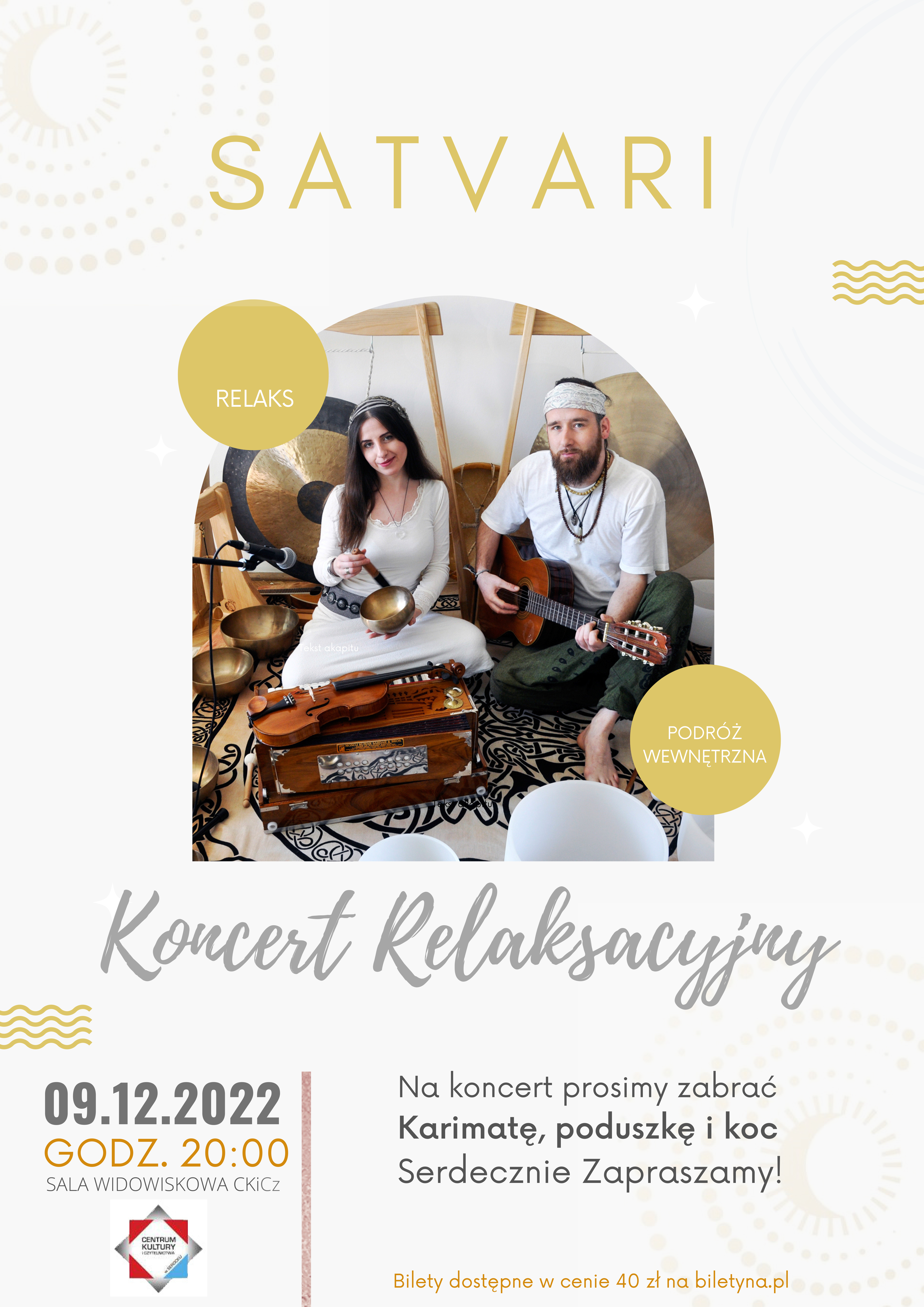 Koncert relaksacyjny - SATVARI