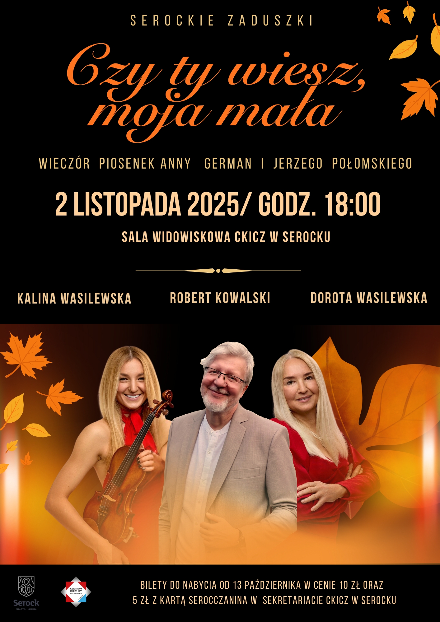 Wieczór piosenek German i Połomskiego