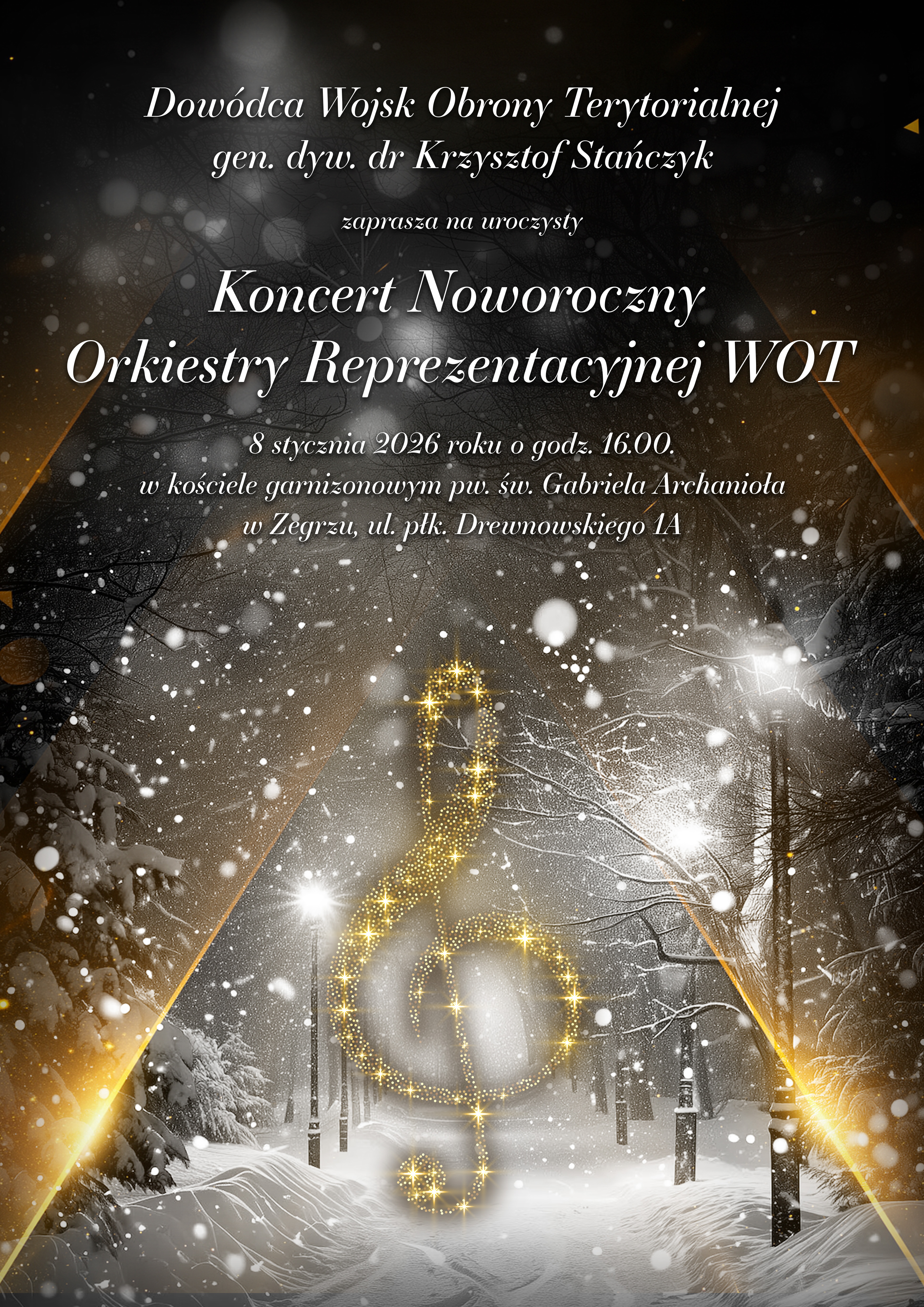 Koncert Noworoczny Orkiestry Reprezentacyjnej WOT