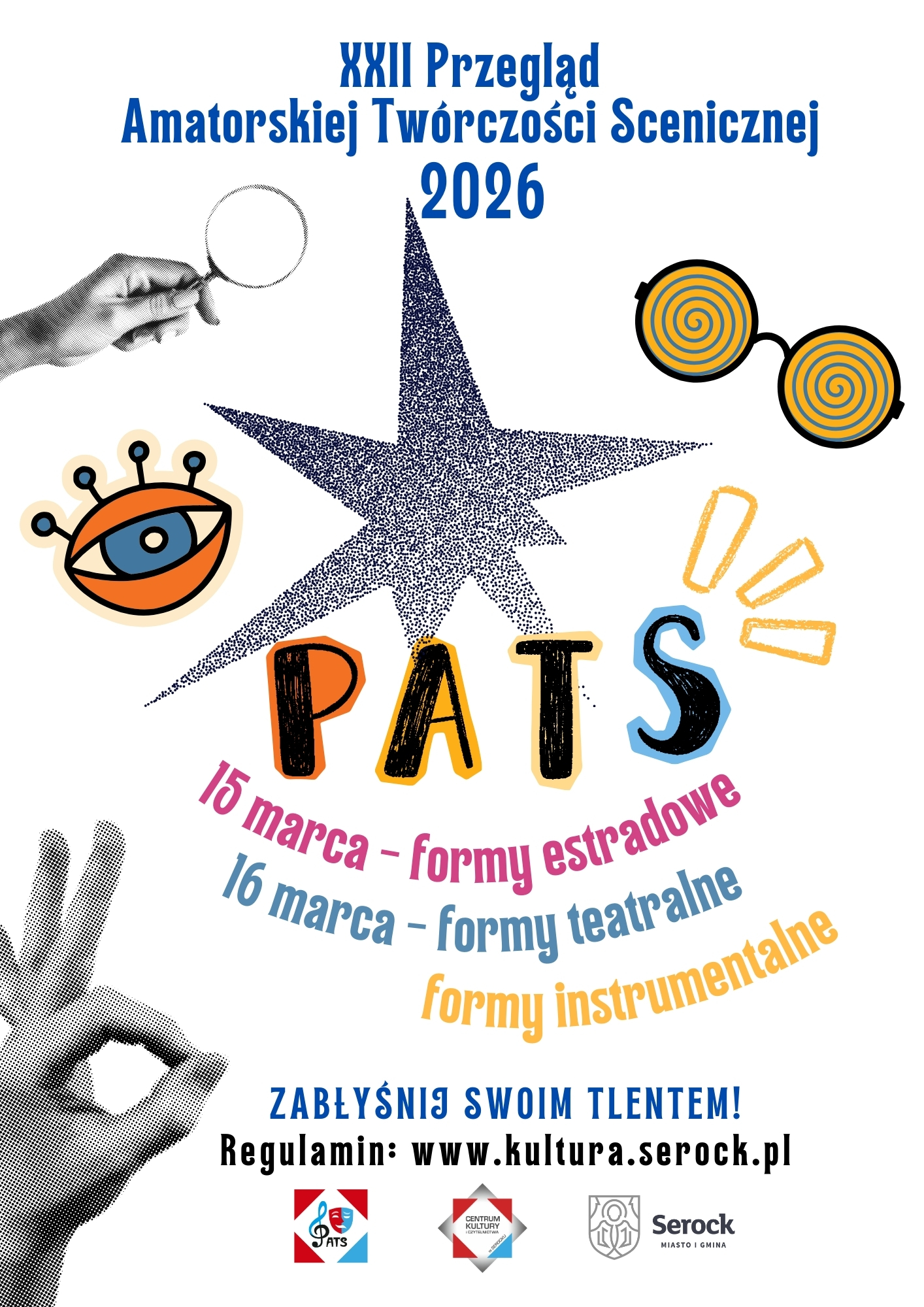 XXII Przegląd Amatorskiej Twórczości Scenicznej Miasta i  Gminy Serock 2026