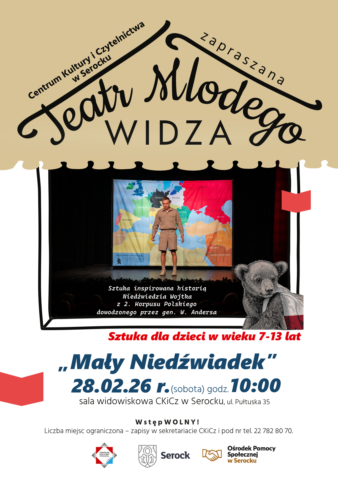 Teatr Młodego Widza - Mały Niedźwiadek