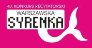 40. Konkurs Recytatorski "Warszawska Syrenka" - Eliminacje Gminne