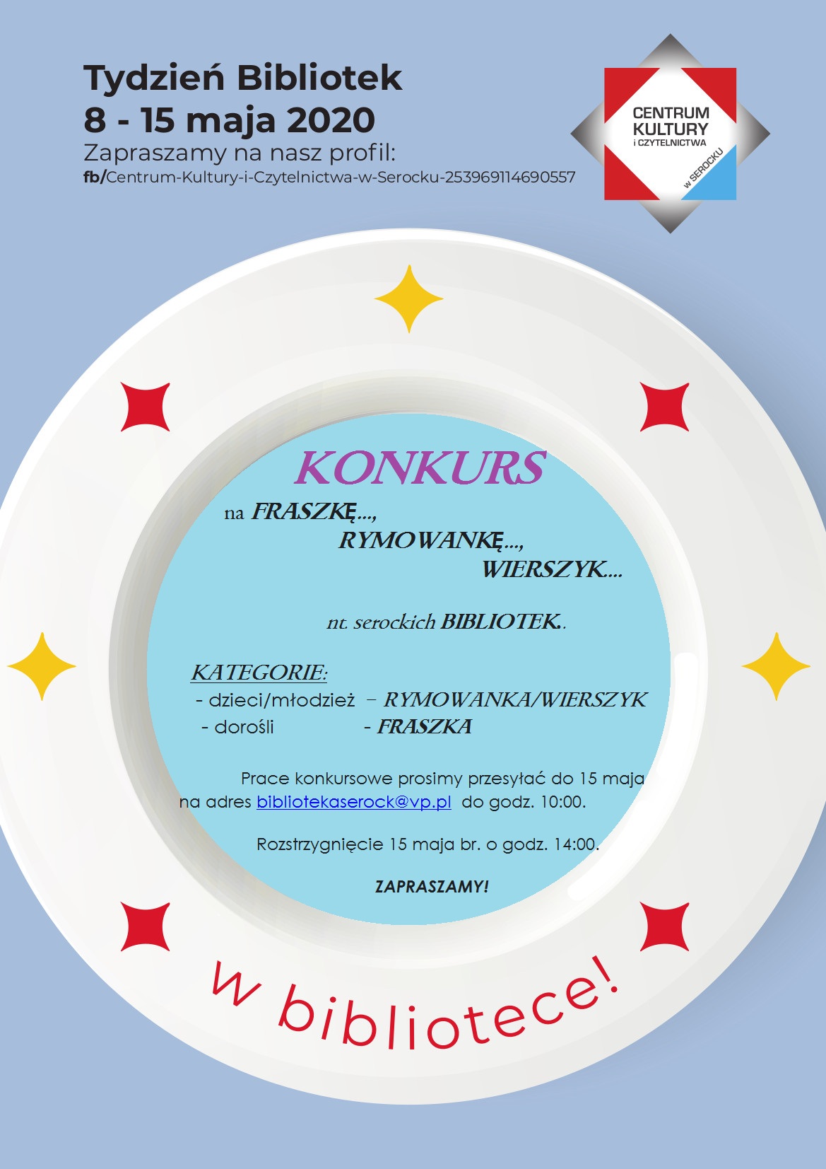 Tydzień Bibliotek - Konkurs